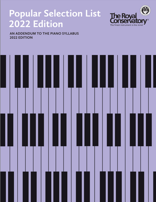 RCM Popular Piano Syllabus 2022