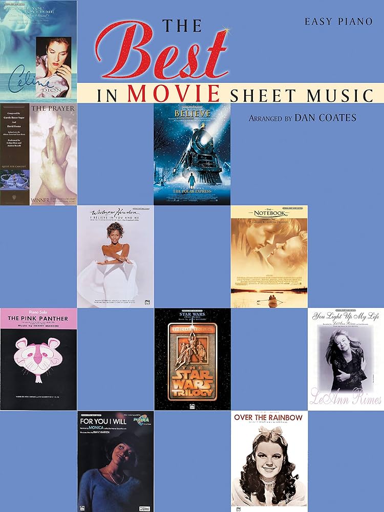 The Best in Movie Sheet Music